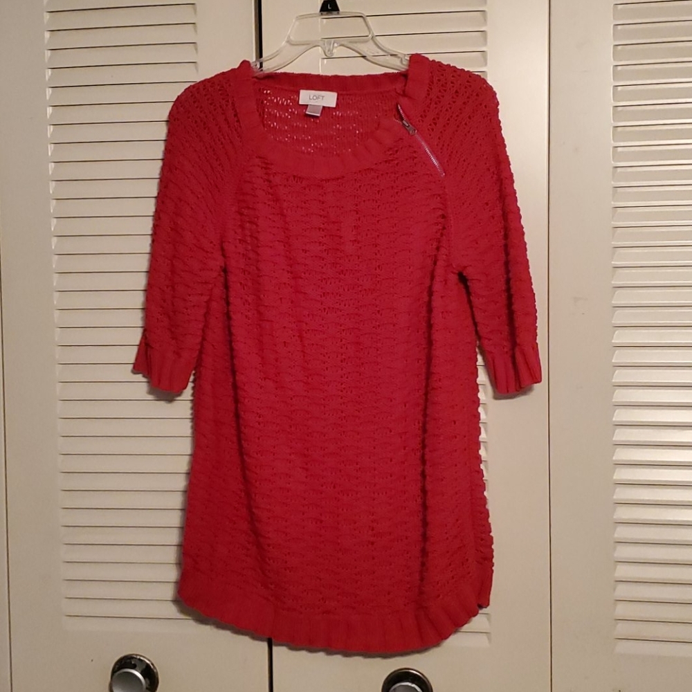 Hot pink sweater